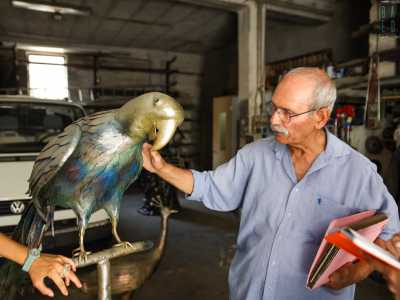 Peppino, il "fabbro artista" di Bitritto